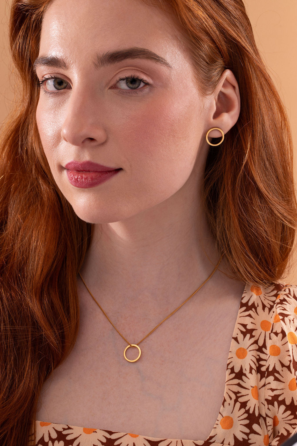 Circle Earrings